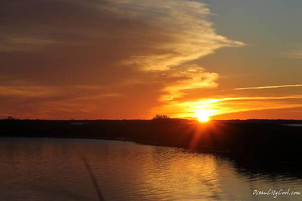 Wall Art - Photograph - Sunset Wetlands by Robert Banach