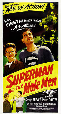 Wall Art - Photograph - Superman And The Mole Men, Us Poster by Everett