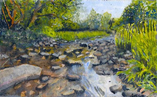  Painting - Sur le Cousin by Marc Philippe Joly
