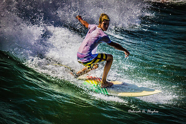 Surfer Dude 17 by Deborah Hughes Surfer Dude 17 by Deborah Hughes