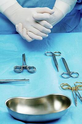 Wall Art - Photograph - Surgical Instruments by Science Photo Library