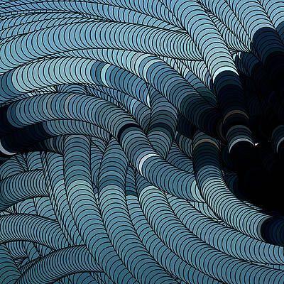 Wall Art - Digital Art - Surrealistic Background by Calvindexter