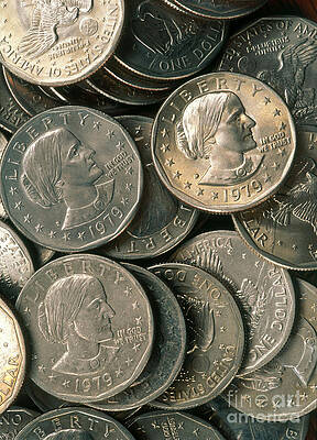Wall Art - Photograph - Susan B. Anthony Dollar by David N. Davis