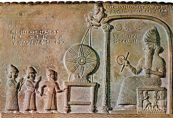 Wall Art - Photograph - Tablet Of Shamash, 9th Century Bc by Science Source