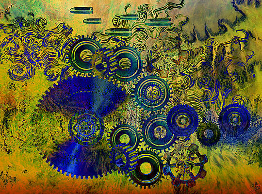 Wall Art - Digital Art - Technical Difficulties by Ally  White