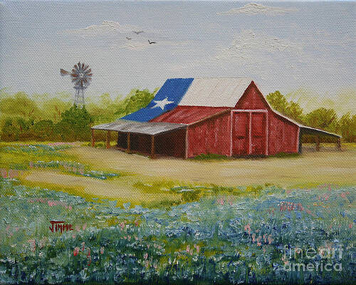 Texas Hill Country Barn by Jimmie Bartlett Texas Hill Country Barn by Jimmie Bartlett