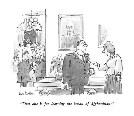 Wall Art - Drawing - That One Is For Learning The Lesson by Dana Fradon