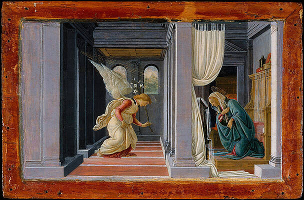The Annunciation Print by Sandro Botticelli