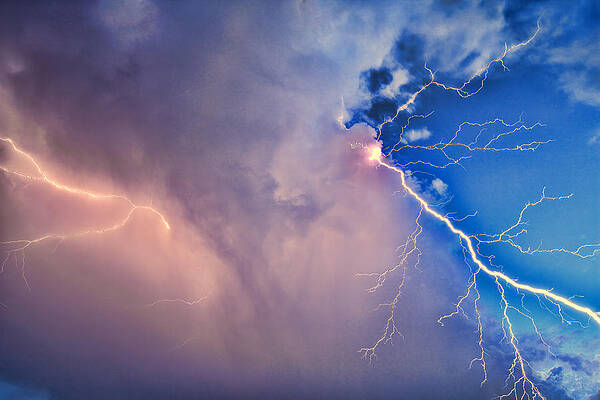 Wall Art - Photograph - The Arrival of Zeus by Jonathan Davison
