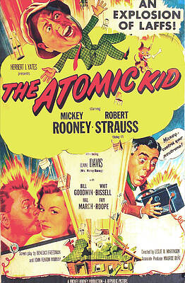 Wall Art - Photograph - The Atomic Kid, Us Poster, Mickey by Everett