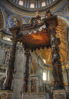 The Baldaccino of Bernini by Michael Kirk The Baldaccino of Bernini by Michael Kirk