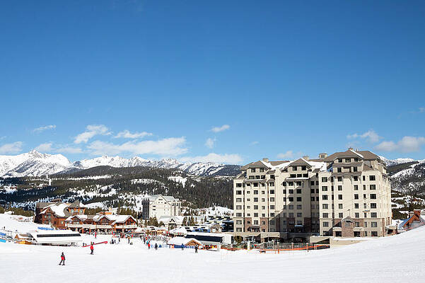Wall Art - Photograph - The Base Area At Big Sky Resort by Craig Moore