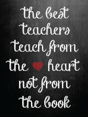 Wall Art - Digital Art - The Best Teachers by Jaime Friedman