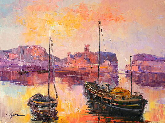 The Dunbar harbour by Luke Karcz The Dunbar harbour by Luke Karcz