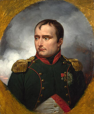 The Emperor Napoleon I Print by Horace Vernet