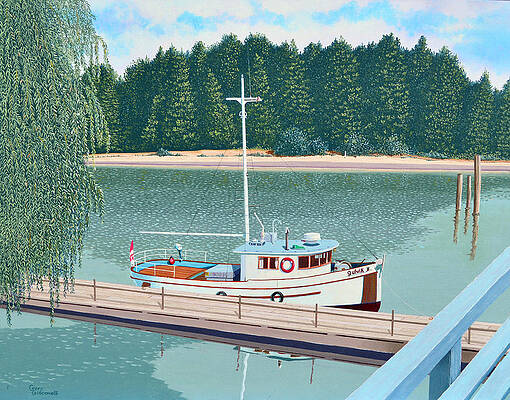 The converted fishing trawler Gulvik by Gary Giacomelli The converted fishing trawler Gulvik by Gary Giacomelli
