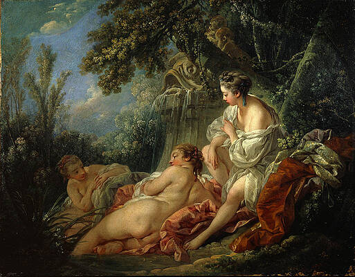 The Four Seasons. Summer Print by Francois Boucher