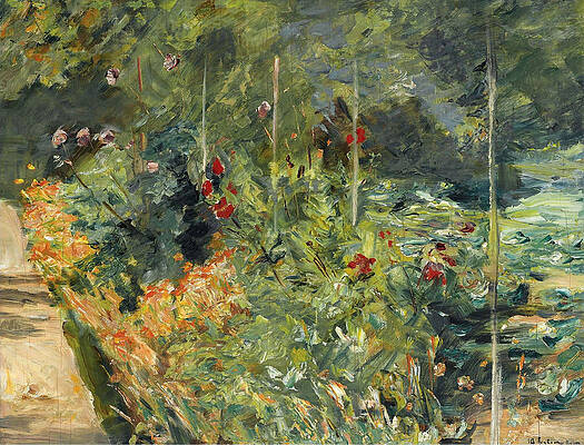 The Garden to the West of Wannsee Print by Max Liebermann