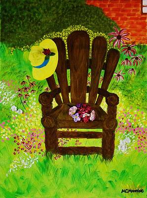 The Gardener's Chair by Celeste Manning The Gardener's Chair by Celeste Manning