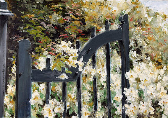 The Gate at Hidcote by Roxanne Dyer The Gate at Hidcote by Roxanne Dyer