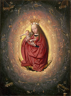 The Glorification of the Virgin Print by Geertgen tot Sint Jans