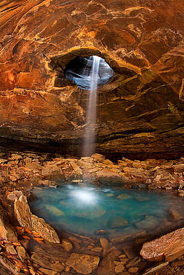 The Glory Hole Waterfall by Steve White The Glory Hole Waterfall by Steve White