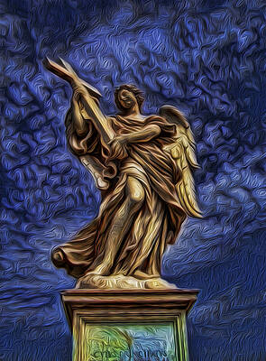 Wall Art - Photograph - The Golden Angel by Lee Dos Santos