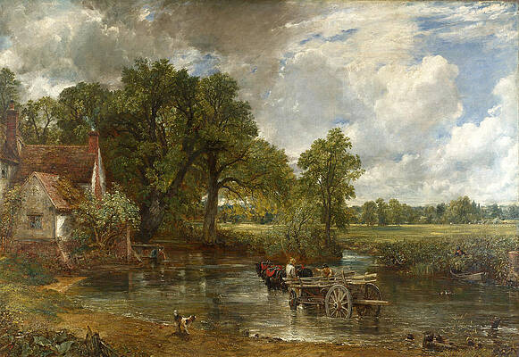 The Hay Wain Print by John Constable