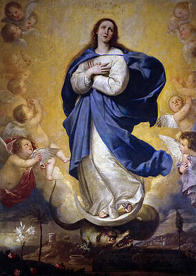 The Immaculate Conception Print by Jusepe de Ribera