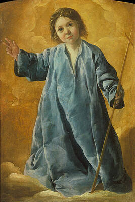 The Infant Christ Print by Francisco de Zurbaran