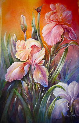 The Iris of Spring by Pat Mitchell The Iris of Spring by Pat Mitchell