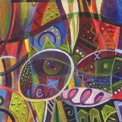 Wall Art - Painting - The Joy of Design X by Helena Tiainen