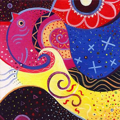  Painting - The Joy of Design X I V by Helena Tiainen