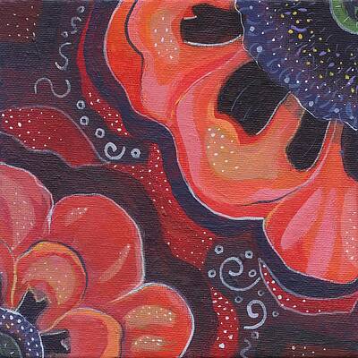Wall Art - Painting - The Joy of Design X X V by Helena Tiainen