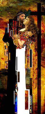 THE KISS CHRIST AND MARIA MAGDALENA by Karine Percheron-Daniels THE KISS CHRIST AND MARIA MAGDALENA by Karine Percheron-Daniels