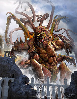 The Kraken (Clash of the Titans 2010) Sculpture 