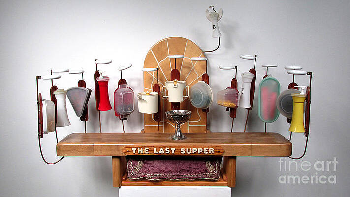 The Last Supper with Tupperwear by Bill Czappa The Last Supper with Tupperwear by Bill Czappa
