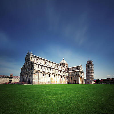 The Leaning Tower Of Pisa Print by Mammuth