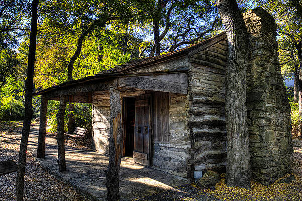 Wall Art - Photograph - The log cabin by Jonathan Davison