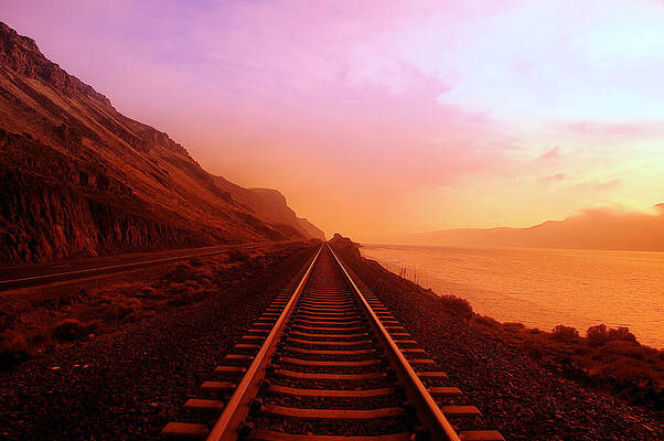 Wall Art - Photograph - The Long Walk To No Where  by Jeff Swan