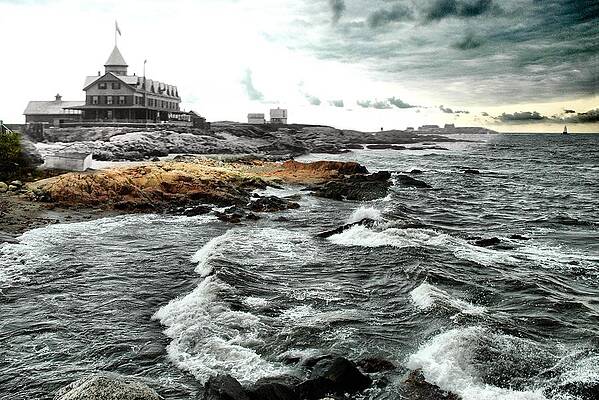 The Lyman Hotel at Sakonnet Point in Little Compton RI by Jeff Hayden