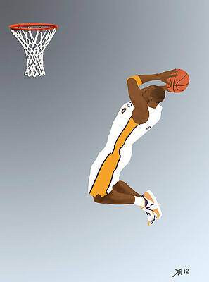 Cameron Johnson basketball Paper Poster Nets 6 - Cameron Johnson - Sticker