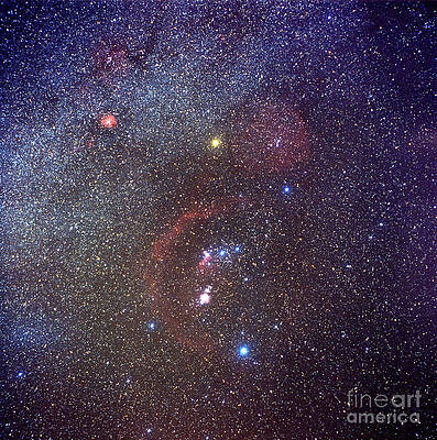 Wall Art - Photograph - The Milky Way From Monoceros To Orion by John Chumack