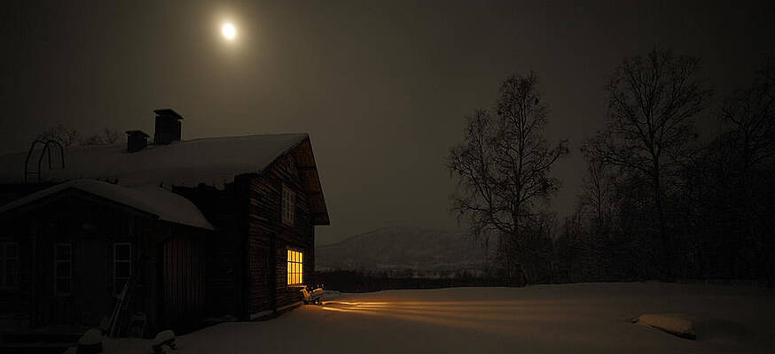 The Moon and the Snowstorm by Pekka Sammallahti The Moon and the Snowstorm by Pekka Sammallahti