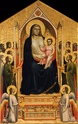 The Ognissanti Madonna Print by Giotto