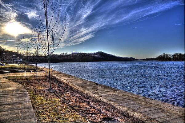 Wall Art - Photograph - The Ohio River by Jonny D