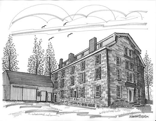 The Old Stone House by Richard Wambach The Old Stone House by Richard Wambach
