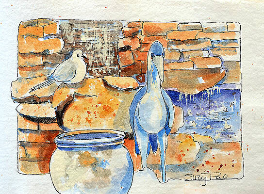 Wall Art - Painting - The Pond by Suzy Pal Powell