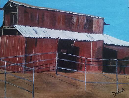 The Red Barn by Denise Hills The Red Barn by Denise Hills