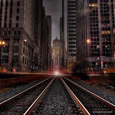 Wall Art - Photograph - the Road Of Life Twists And Turns And by Cameron Bentley